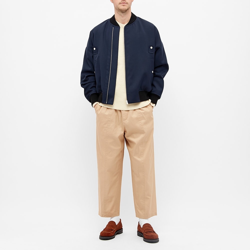 Jil Sander Gabardine Bomber Jacket - 7