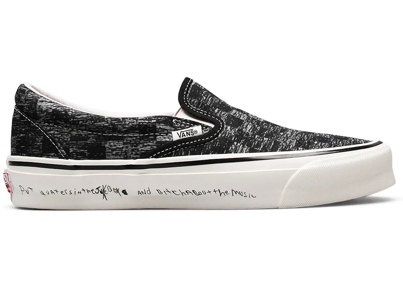 Vans Classic Slip-On LX Jim Goldberg TV Static - 1