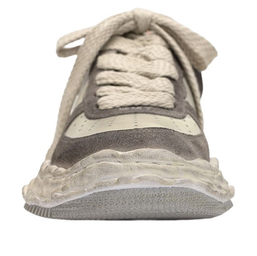 Maison MIHARA YASUHIRO Wayne OG Sole DR Leather Low 'Grey' A10FW710-GREY - 3