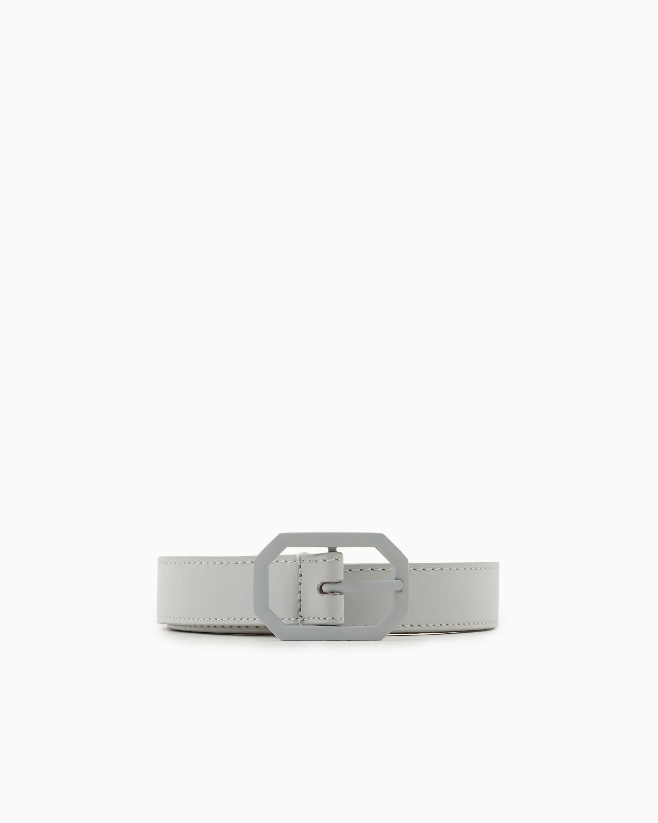 Smooth leather belt - 1