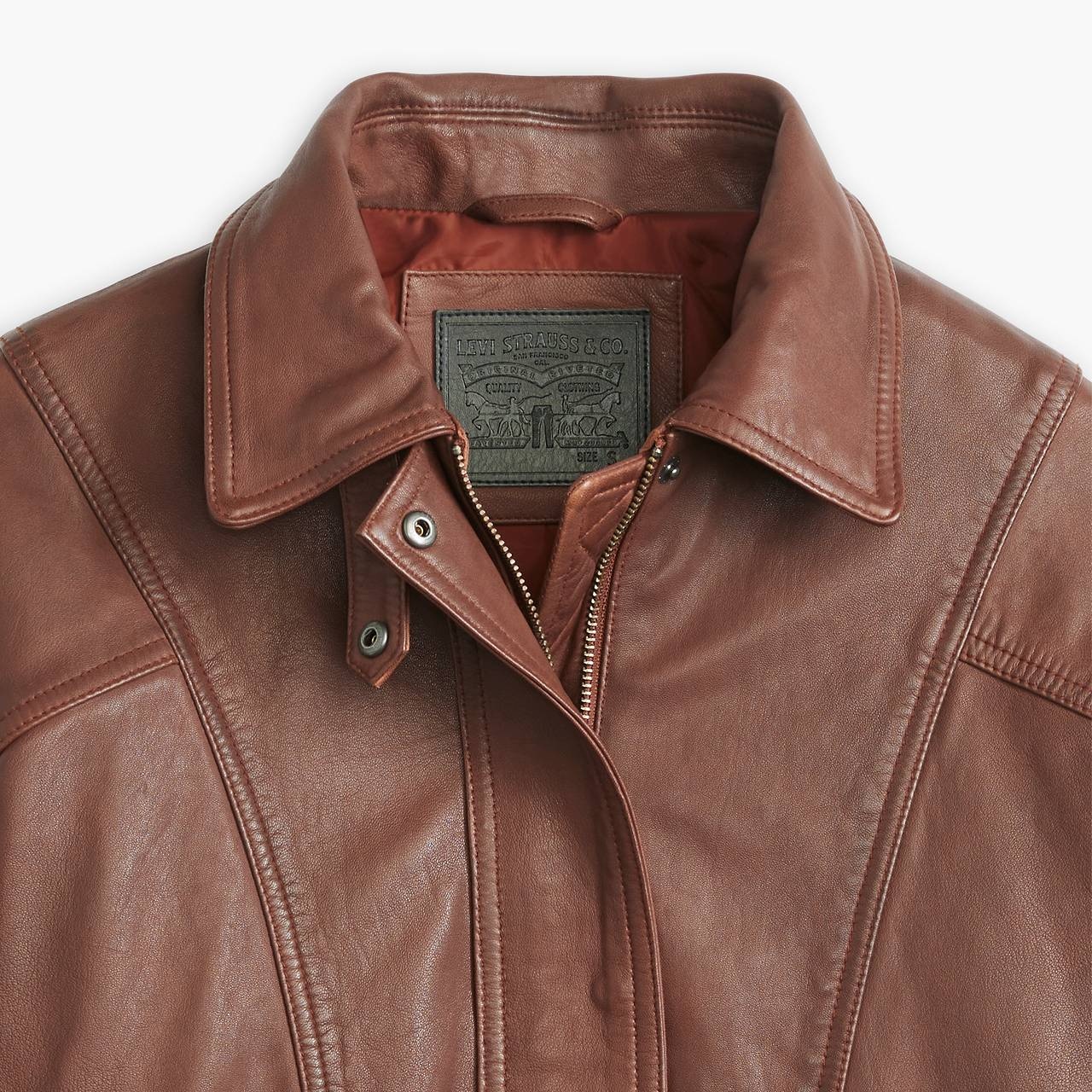 LAWTON LEATHER JACKET - 6