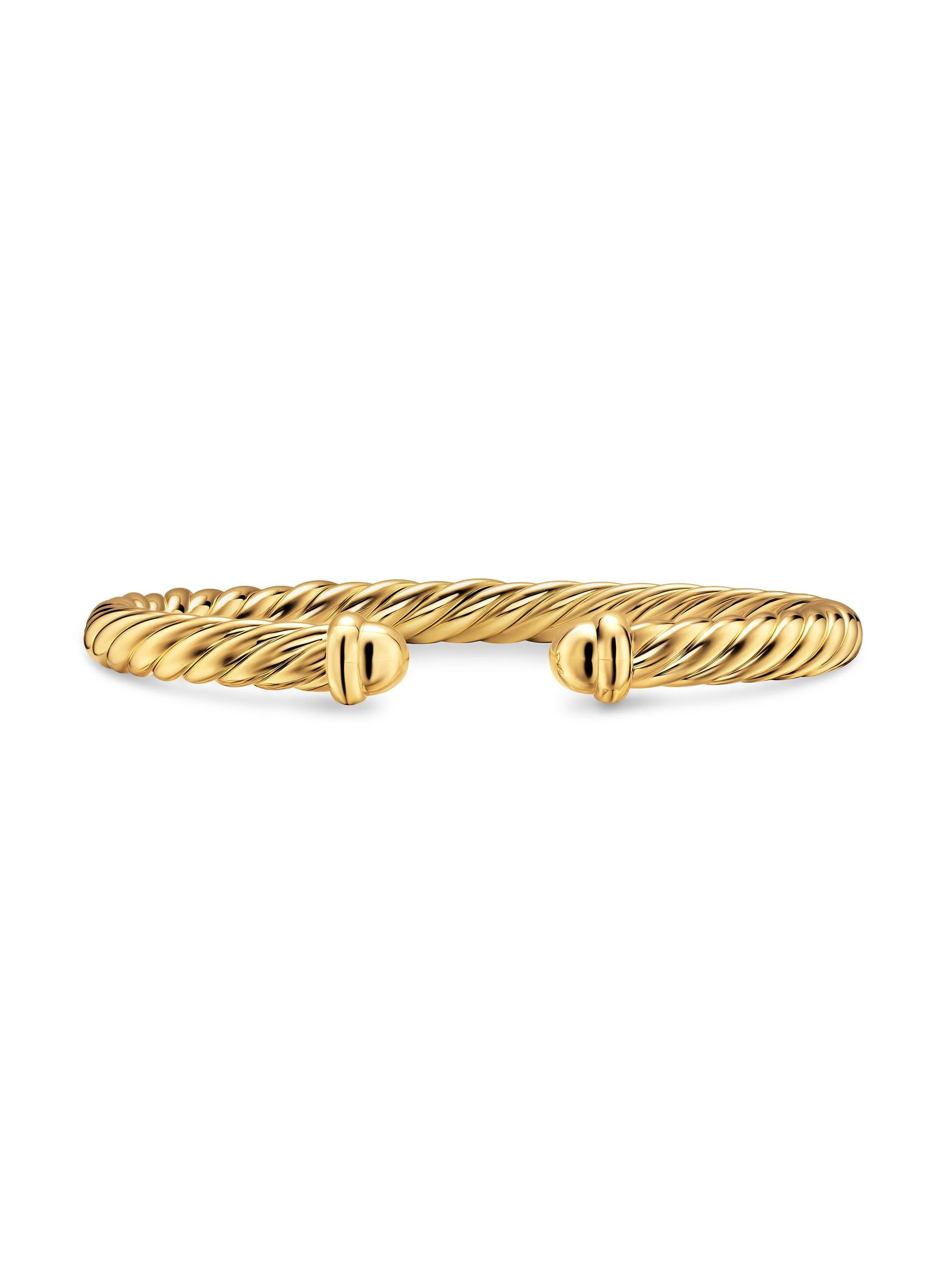 Women's Cablespira Flex Bracelet in 18K Yellow Gold, 6MM - Gold - 1