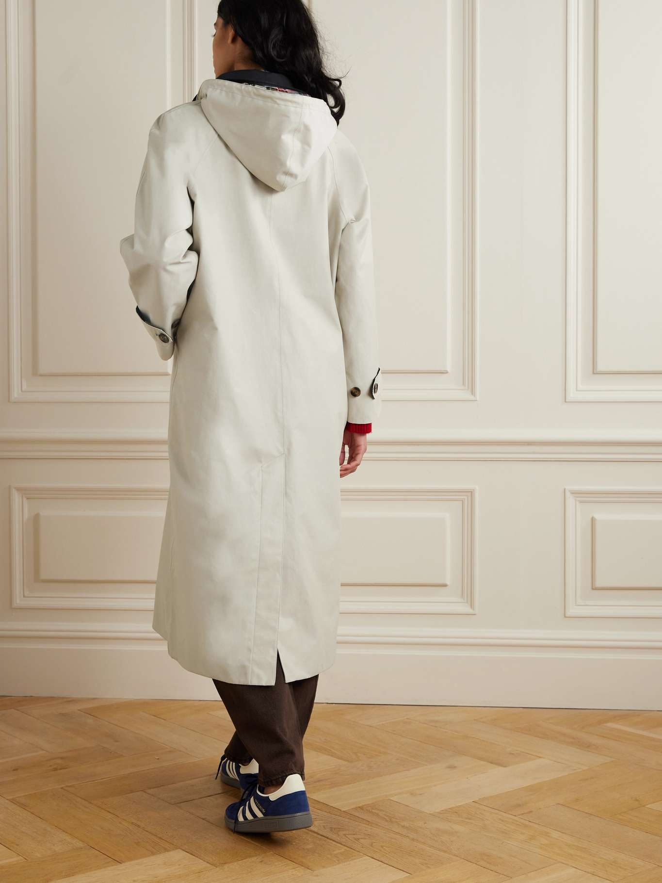 + Alexa Chung Natalie cotton-gabardine trench coat - 4