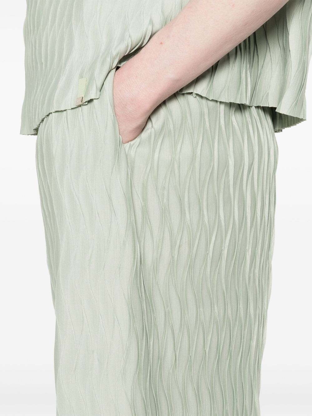 wrinkled-effect trousers - 5
