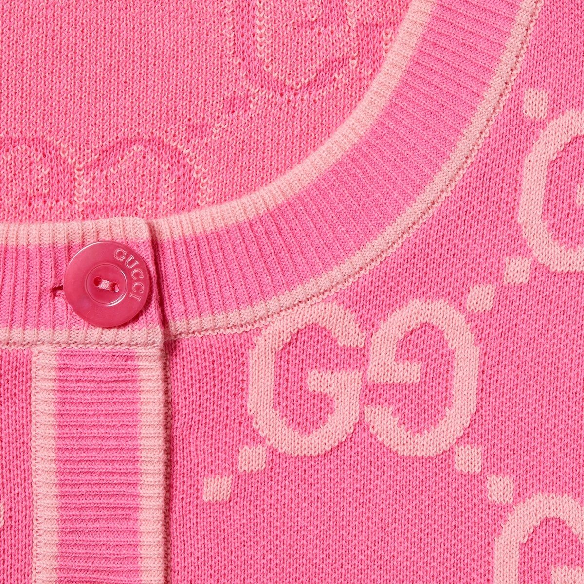 GG cotton jacquard cardigan - 7