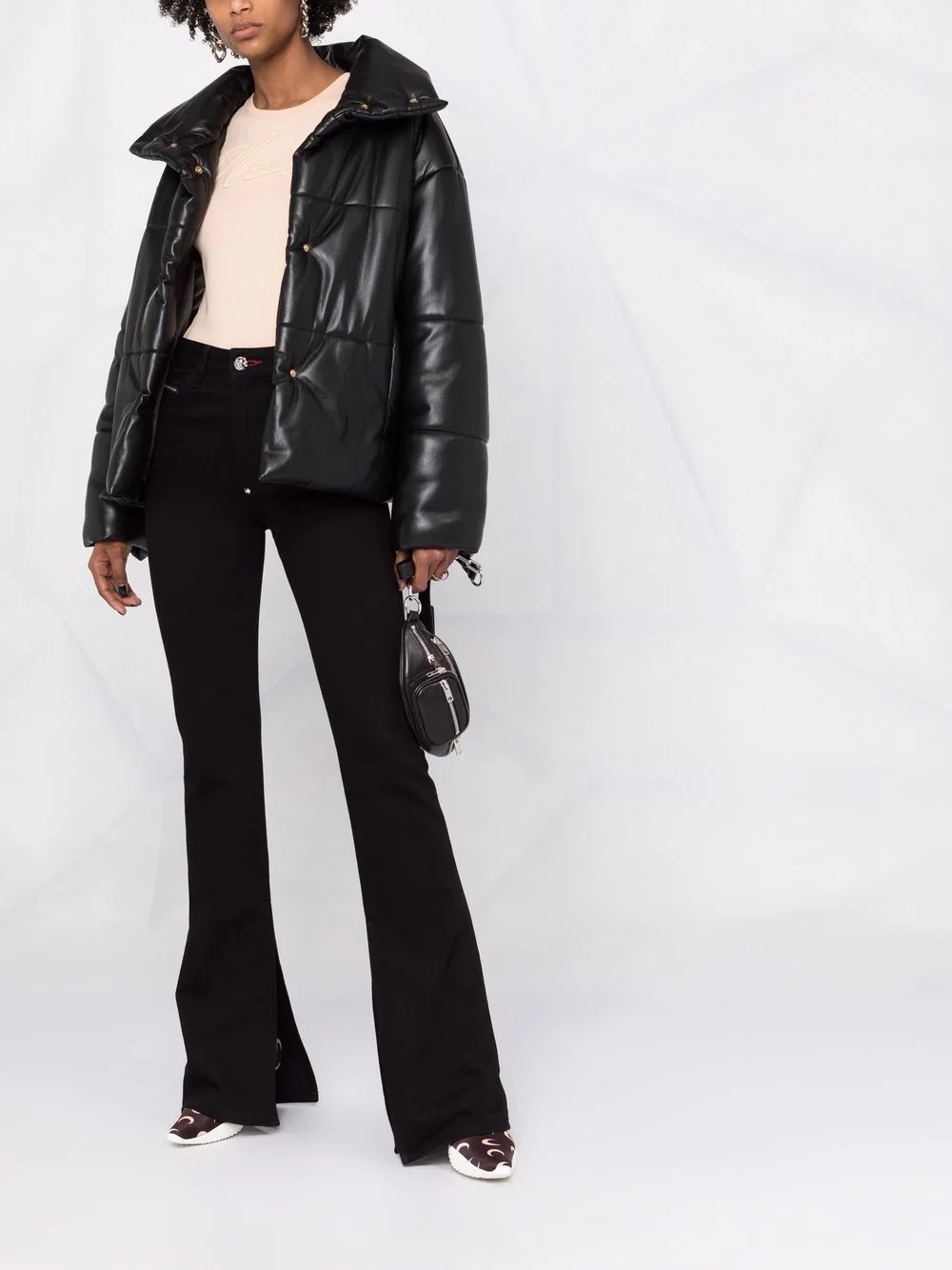 high-rise flared jeans - 2