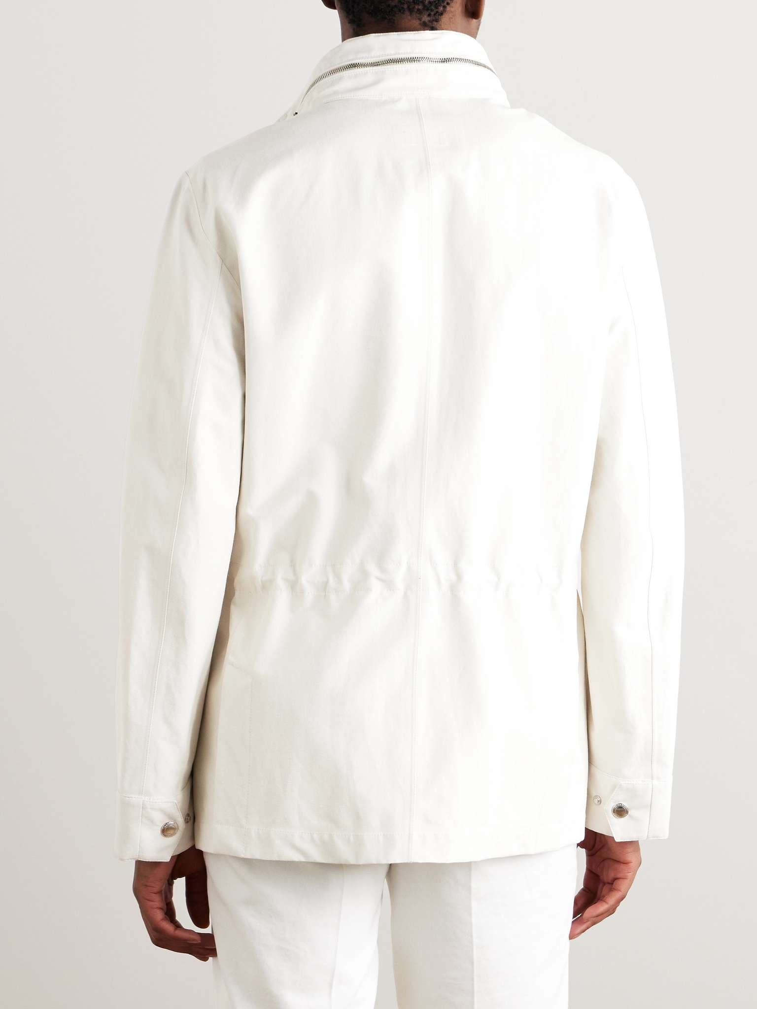 Linen and Silk-Blend Field Jacket - 4