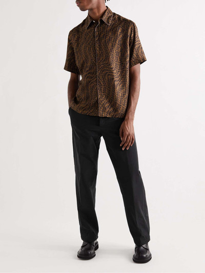 FENDI Cotton-Blend Shell Trousers outlook