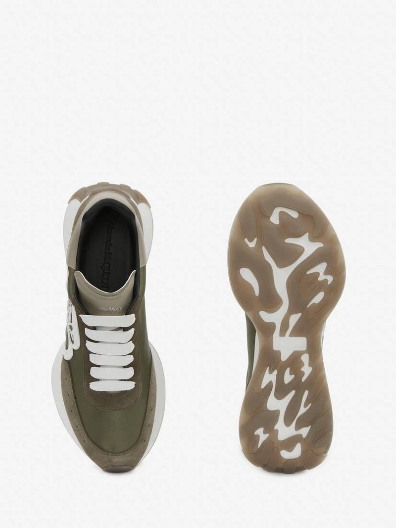 Men's Sprint Runner in Khaki 4
