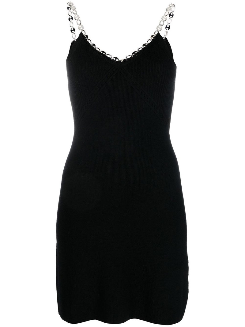 chain-straps mini dress 1