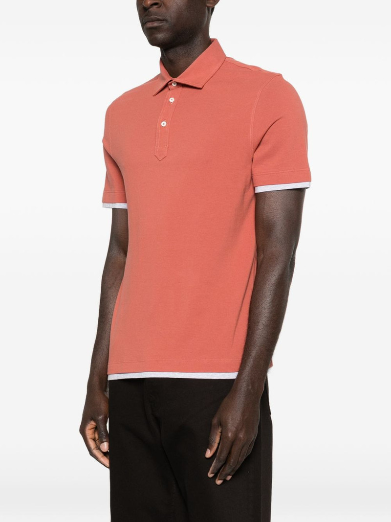 tipped polo shirt 3