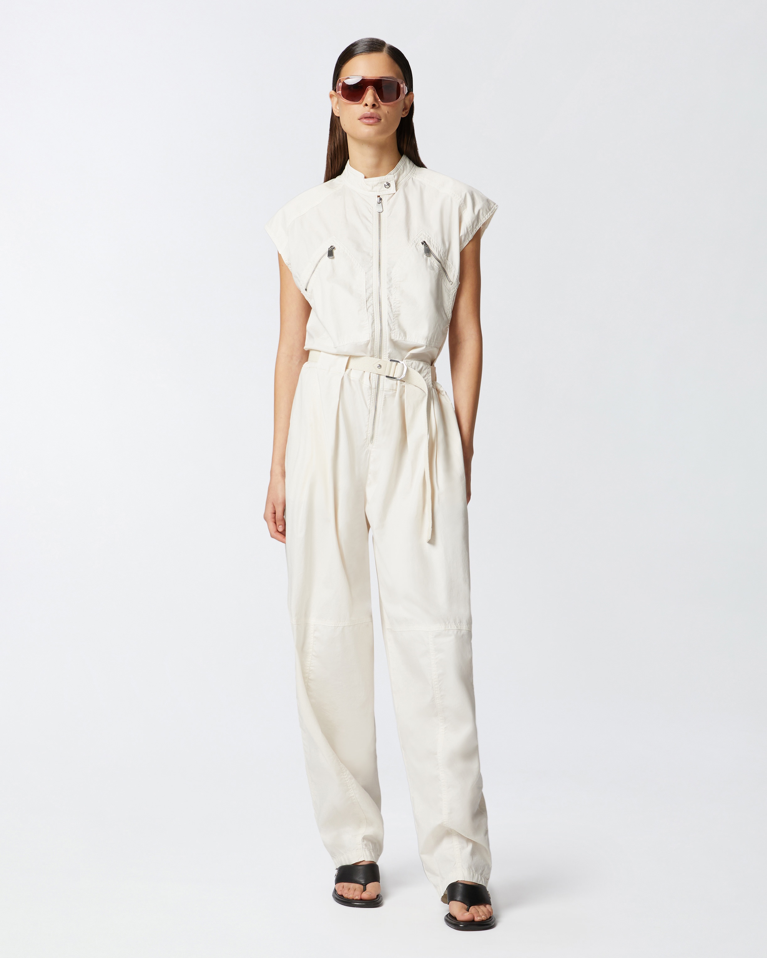 SLEEVELESS ONE-PIECE JUMPSUIT PINKO GARAGE - 3