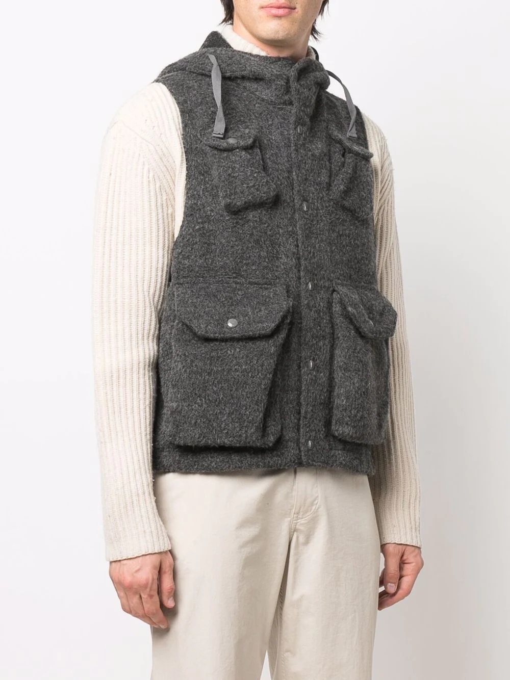 cargo pocket gilet - 3