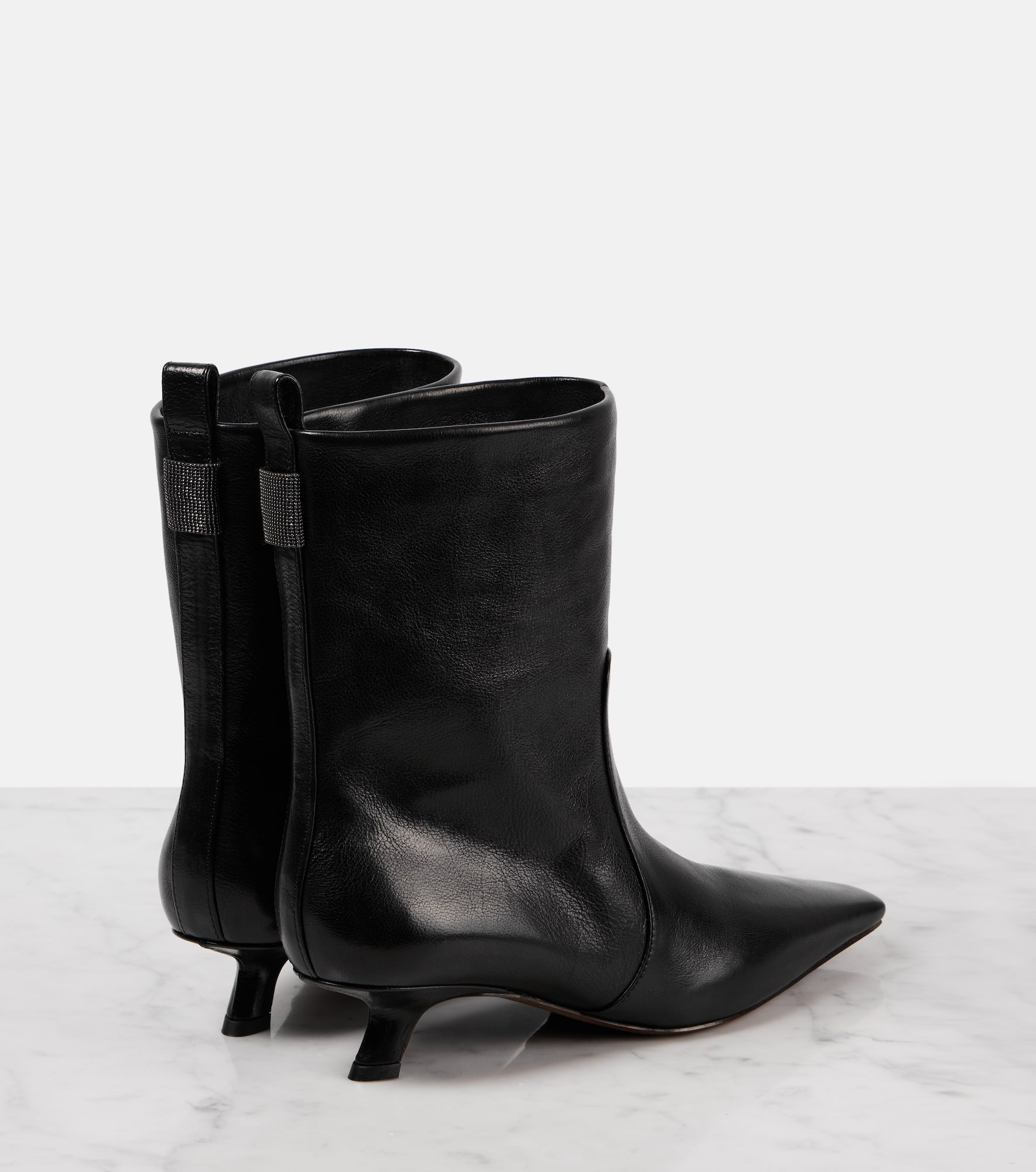 Leather ankle boots - 2