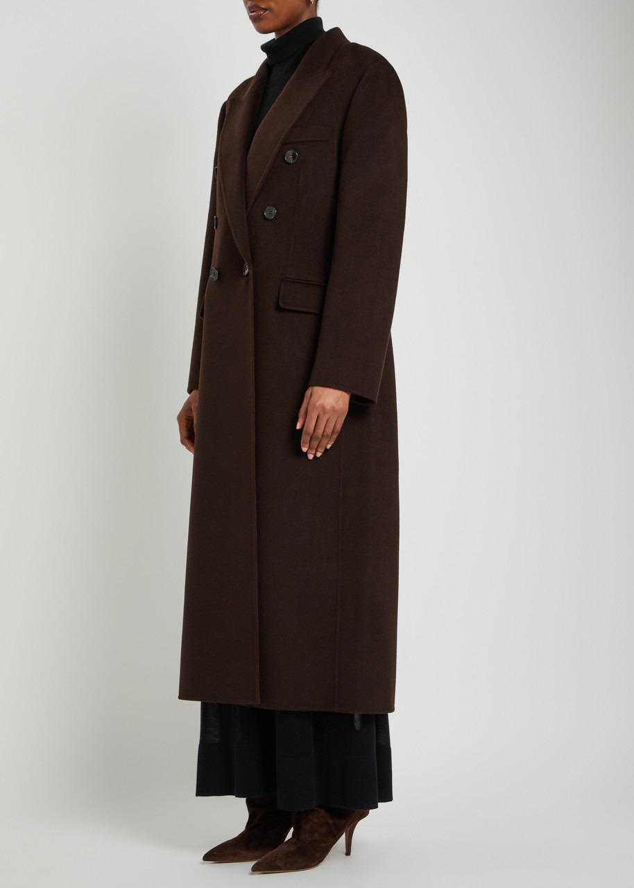 Victoria Beckham Double-breasted Wool and Cashmere-blend Coat - 2