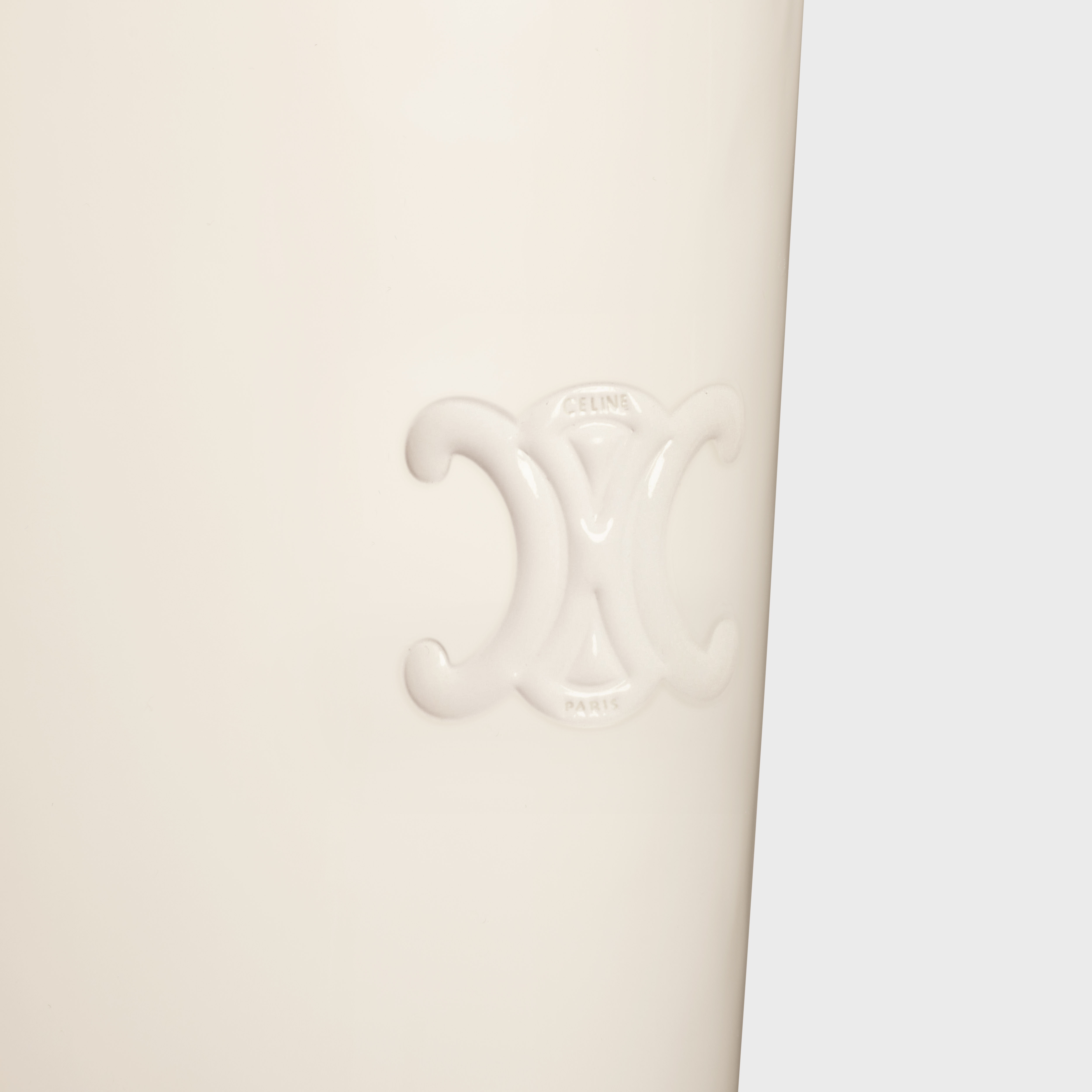 LES BOTTES CELINE TRIOMPHE HIGH BOOT in PATENT CALFSKIN - 5