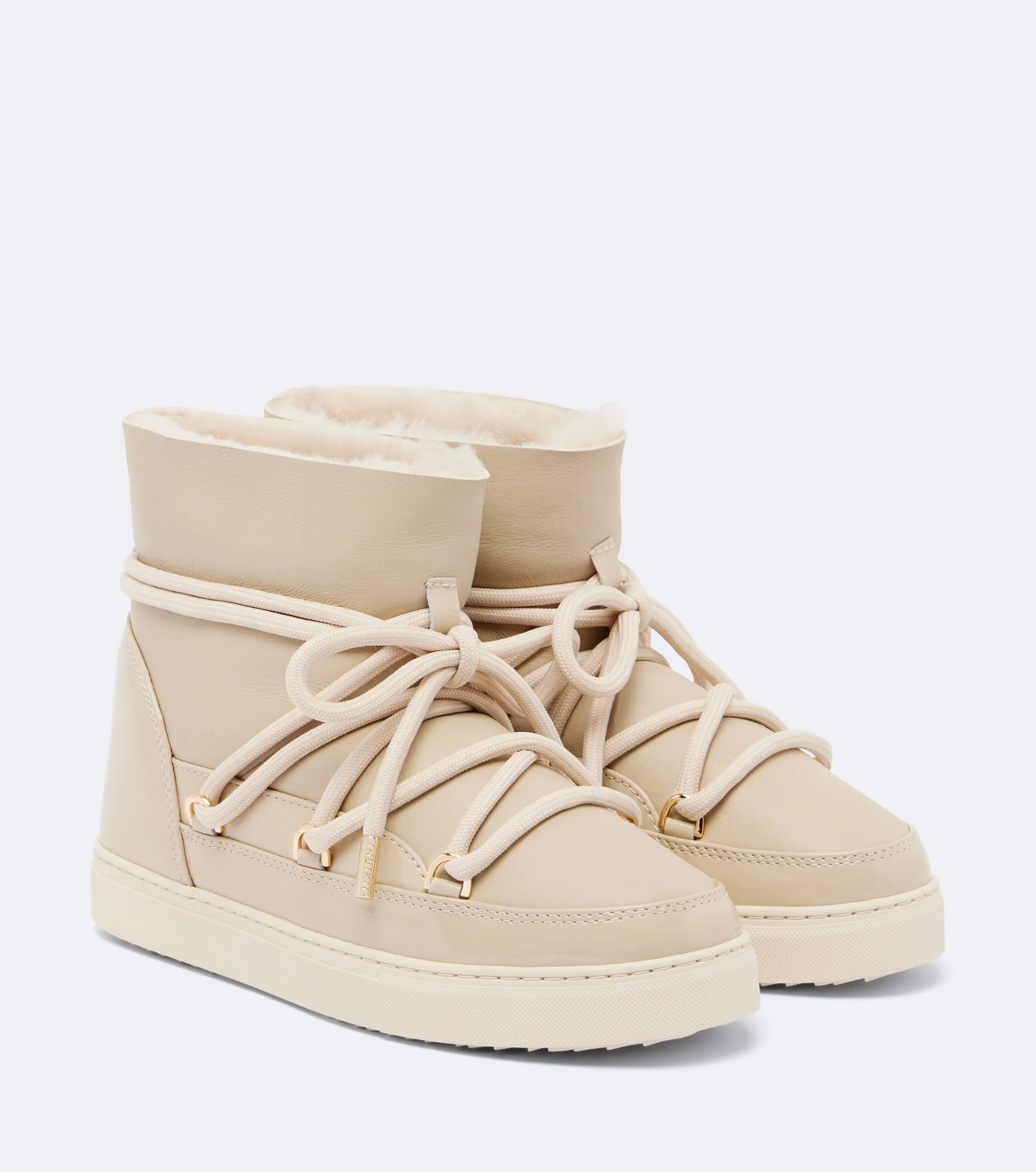 Classic leather snow boots - 1