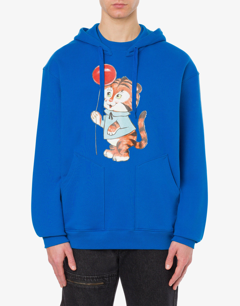 Moschino ILLUSTRATED ANIMALS ORGANIC COTTON SWEATSHIRT outlook