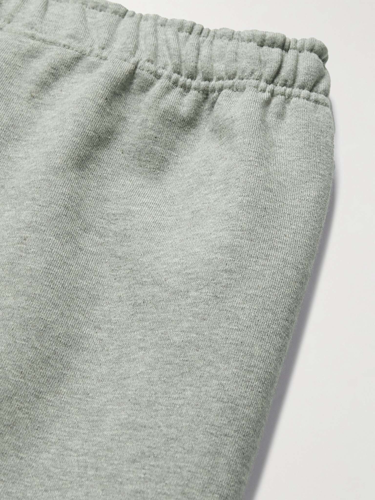 Tapered Cotton-Blend Jersey Sweatpants - 5