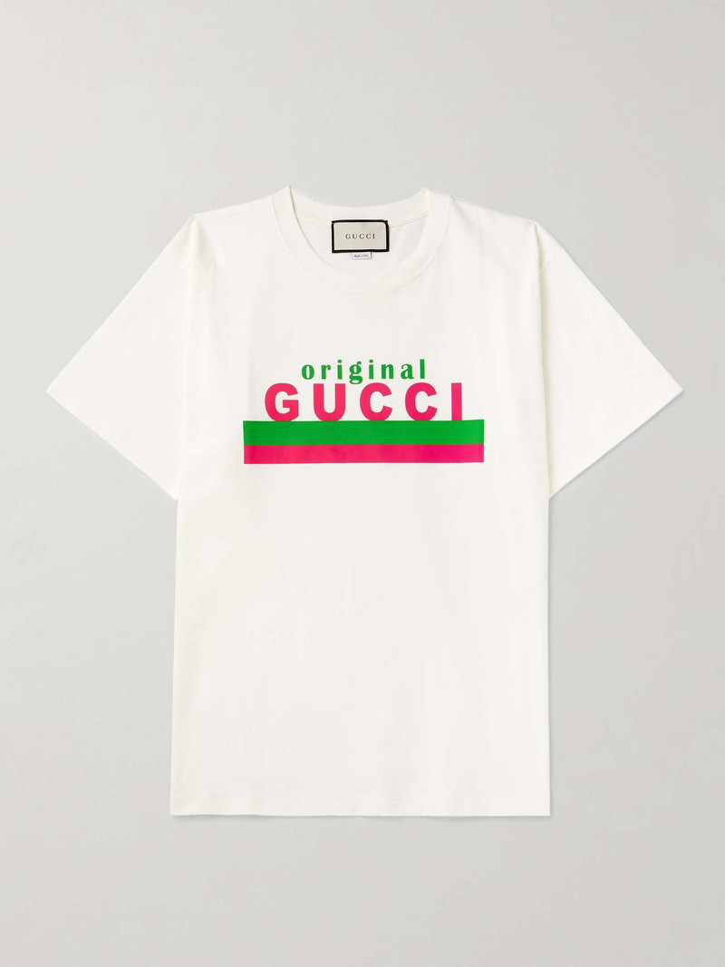 "Original Gucci" 프린트 오버사이즈 티셔츠 - 1