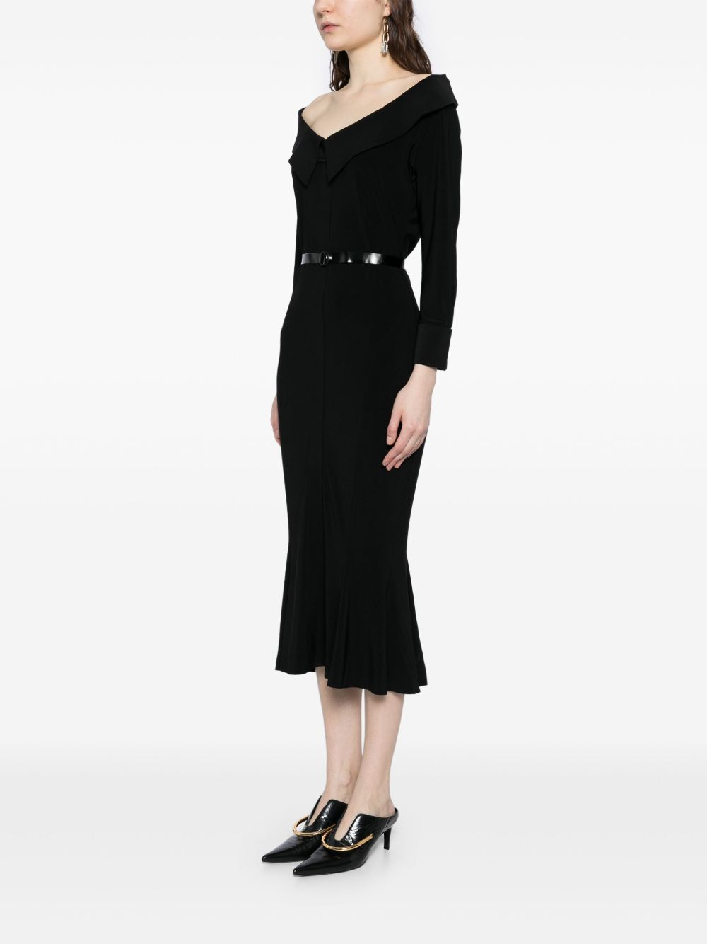 belted dress - 3