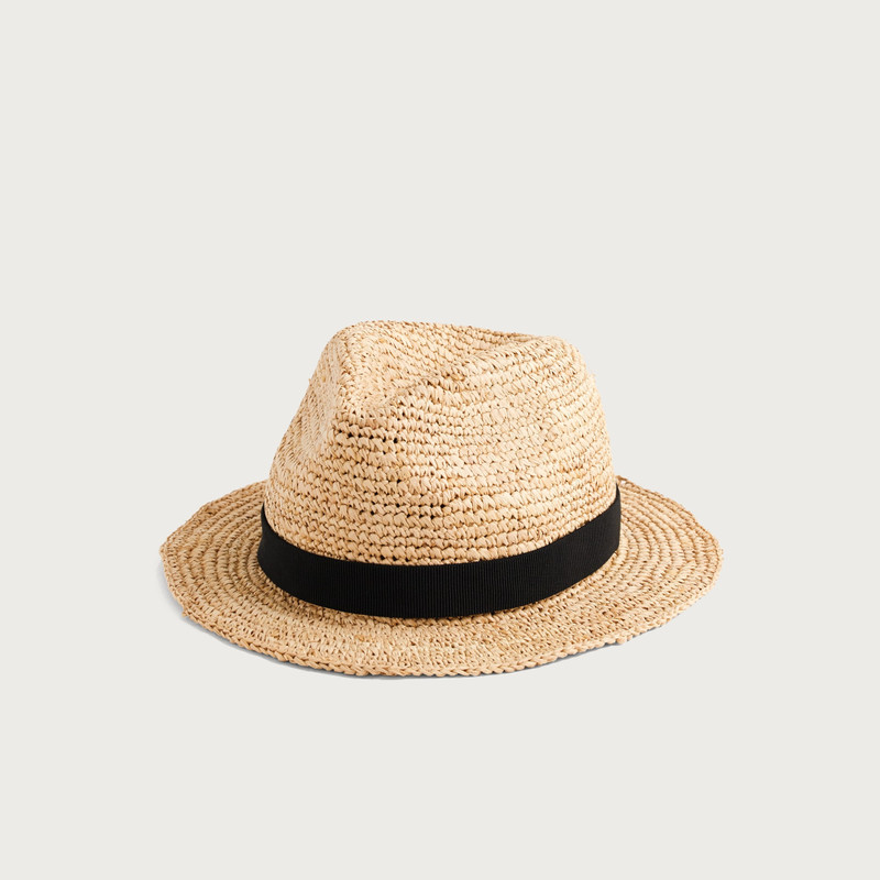 Packable straw hat 1