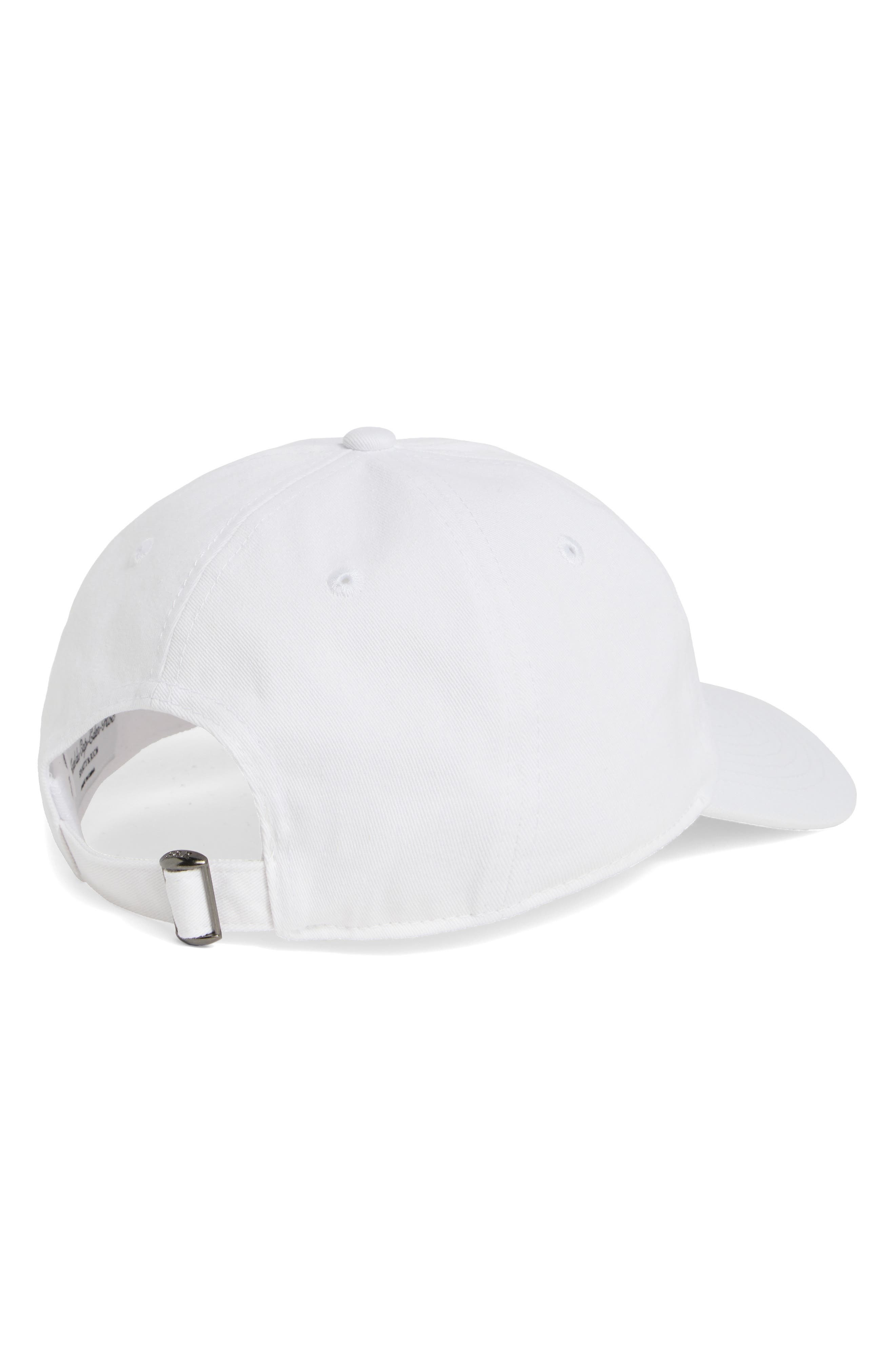 Sporty & Rich Eden Crest Baseball Cap in White at Nordstrom - 2