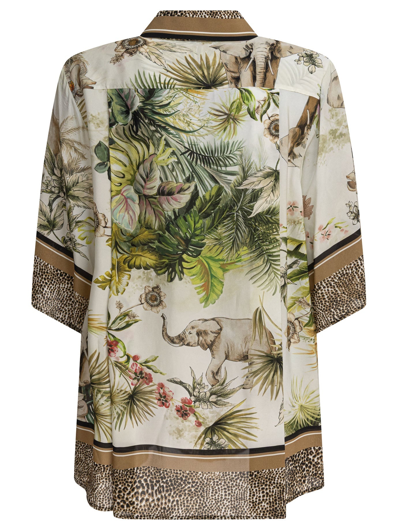 Tシャツ・カットソー Elie Saab Printed Chiffon Shirt FOULARD36 SILK ELIE SAAB Elie Saab Printed Chiffon Shirt Foulard36 Silk