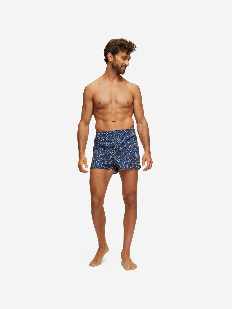 Men's Modern Fit Boxers Ledbury 58 Cotton Batiste Multi 3