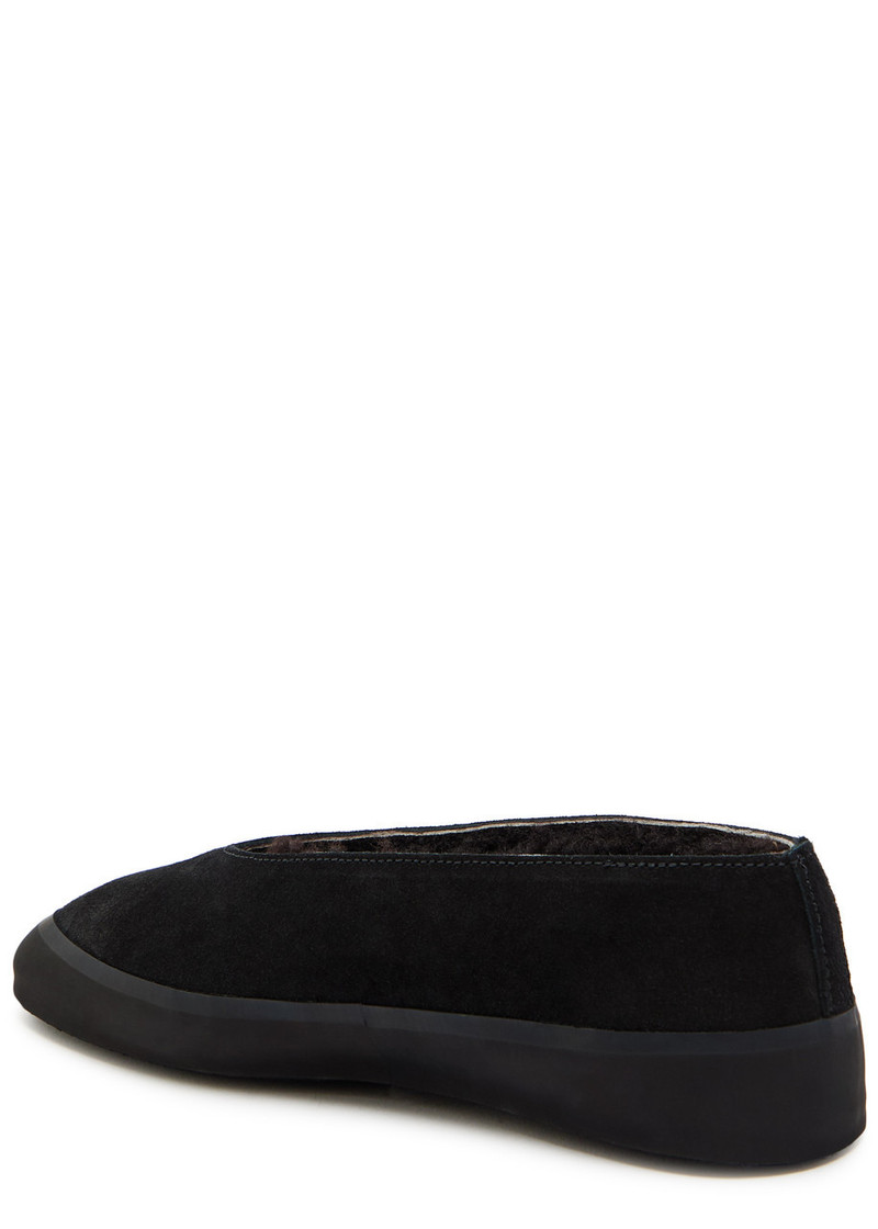 LE MONDE BÉRYL LE Monde Beryl Apres Ski Suede Ballet Flats outlook