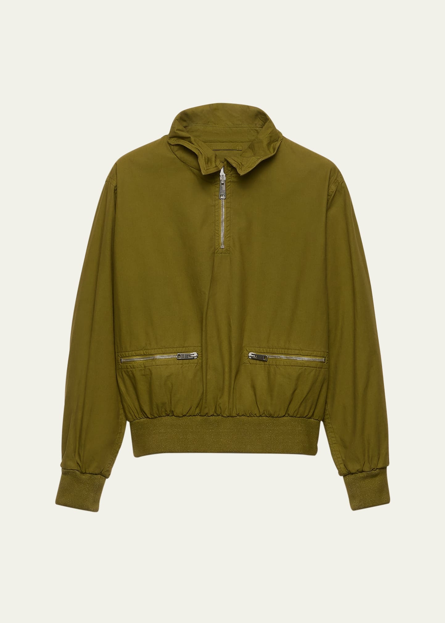 Poplin Old Bomber Jacket - 1