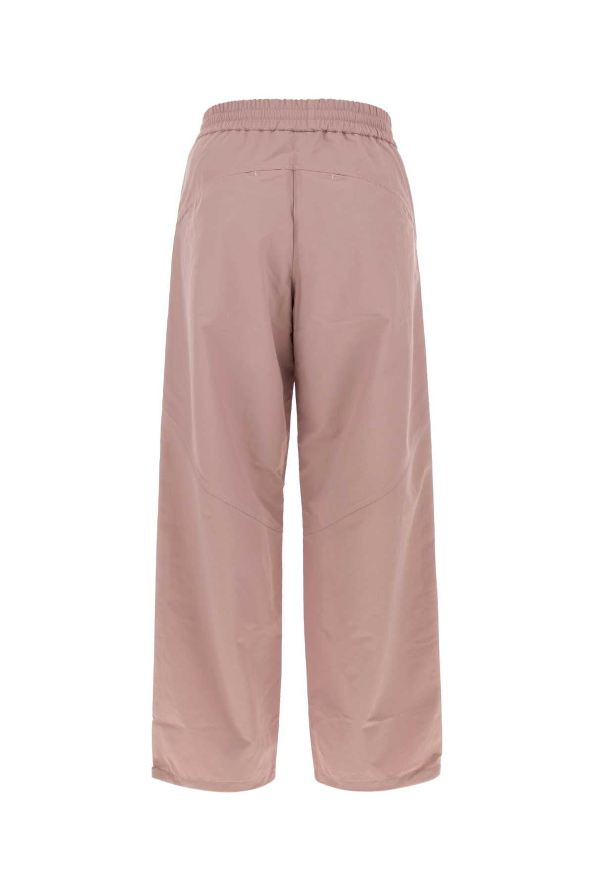 Herno Women Powder Pink Nylon Pant - 2
