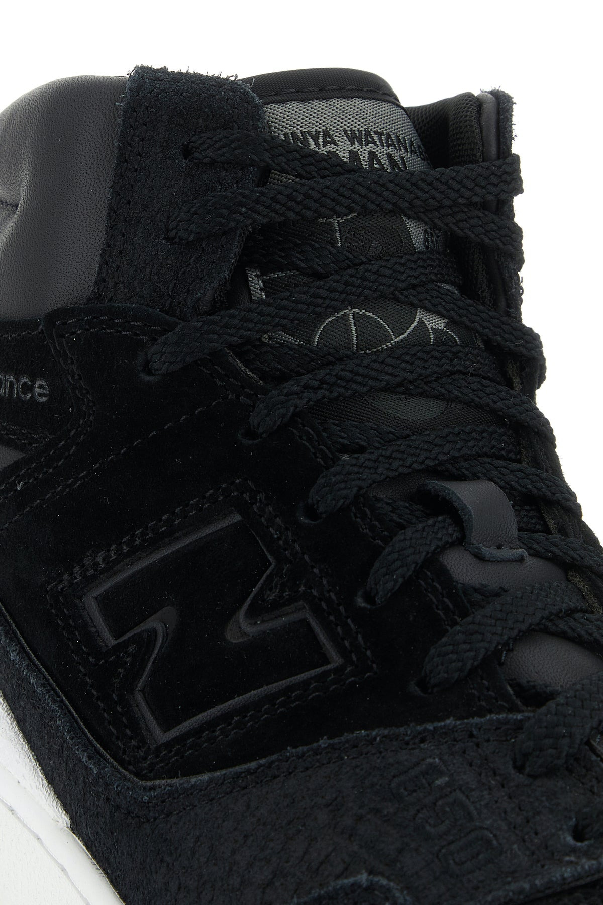 Black suede Junya Watanabe x New Balance BB650 sneakers - 4