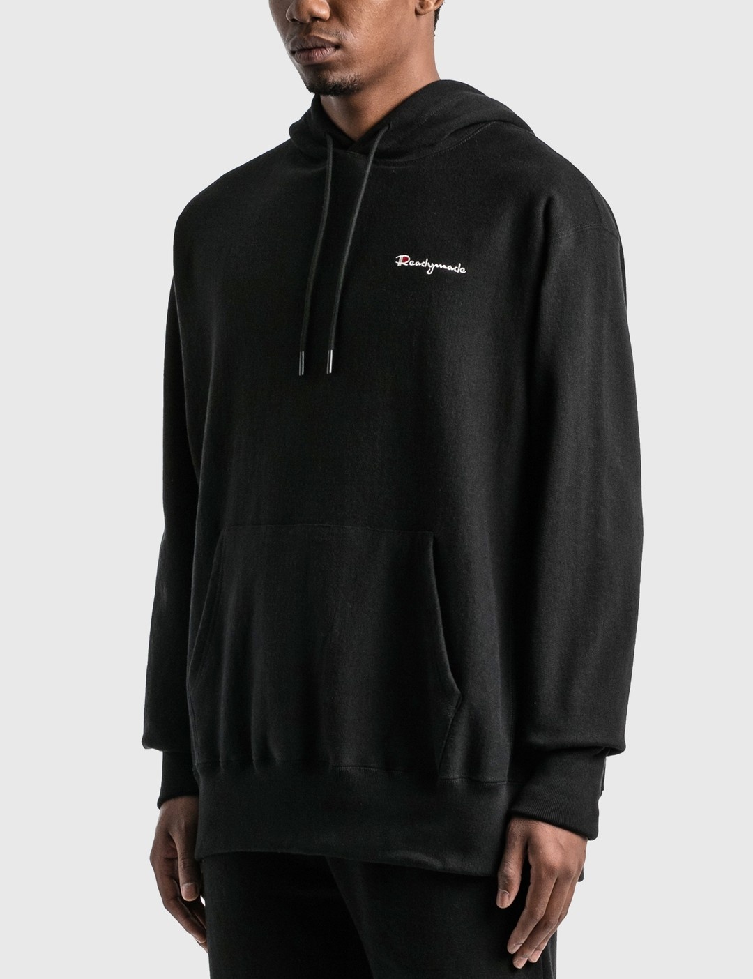 embroidered logo long-sleeve hoodie - 4