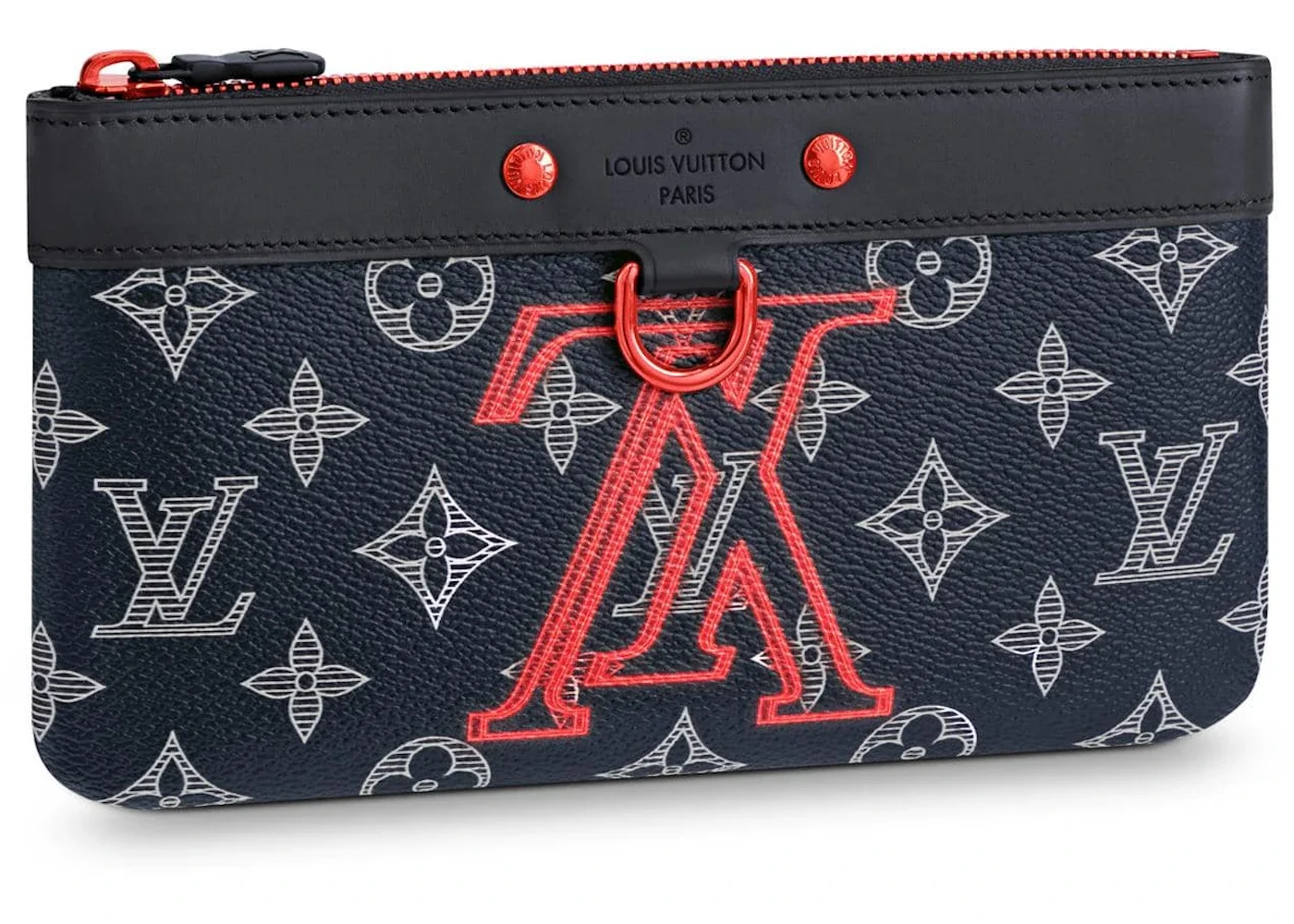 Louis Vuitton PM Pochette Apollo Monogram Upside Down Ink Navy - 1