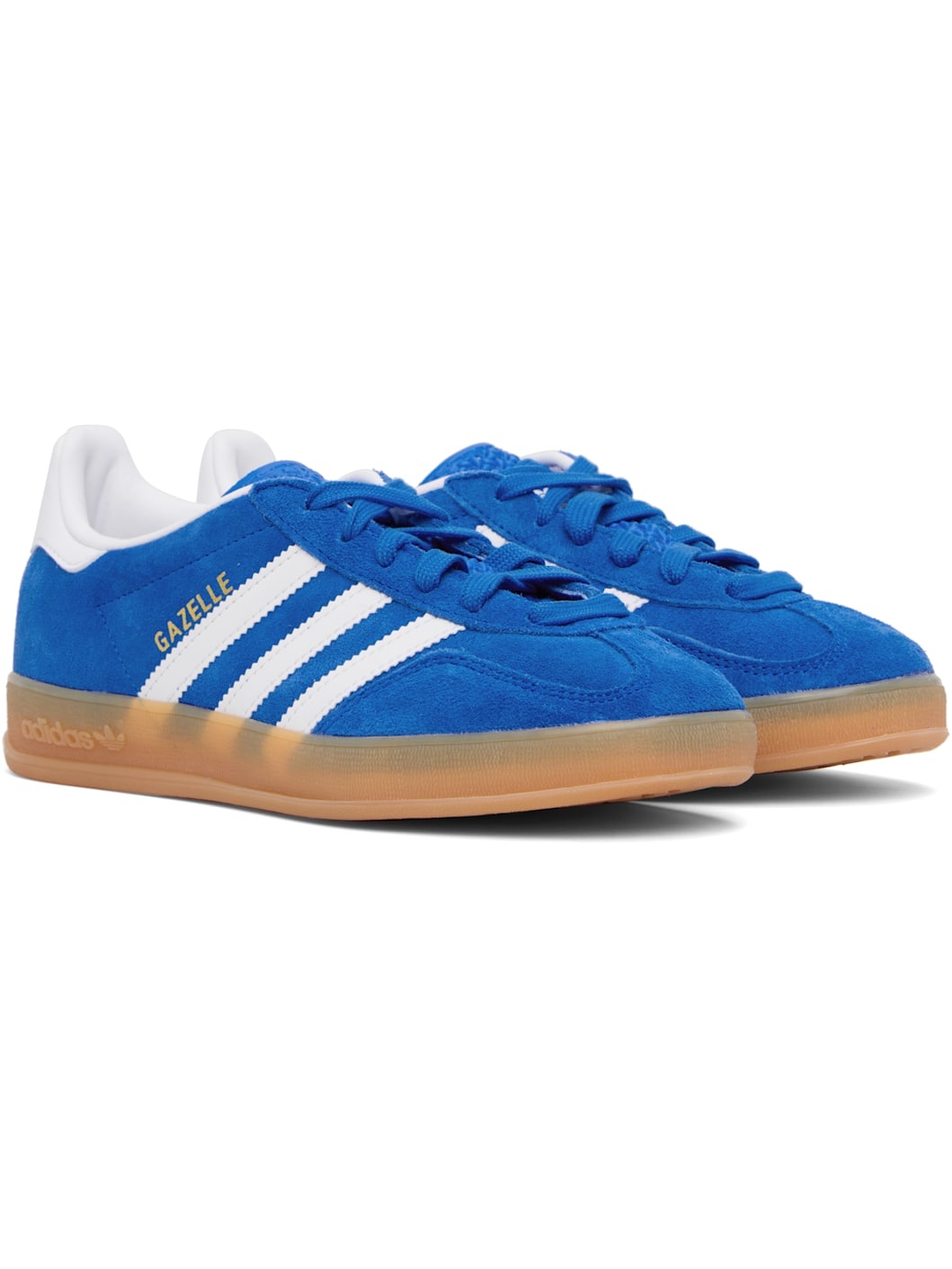 Blue Gazelle Indoor Sneakers - 4