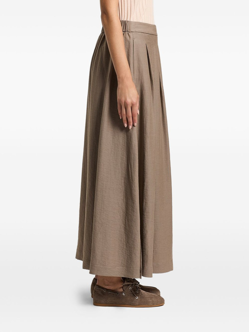 pleated maxi skirt 1