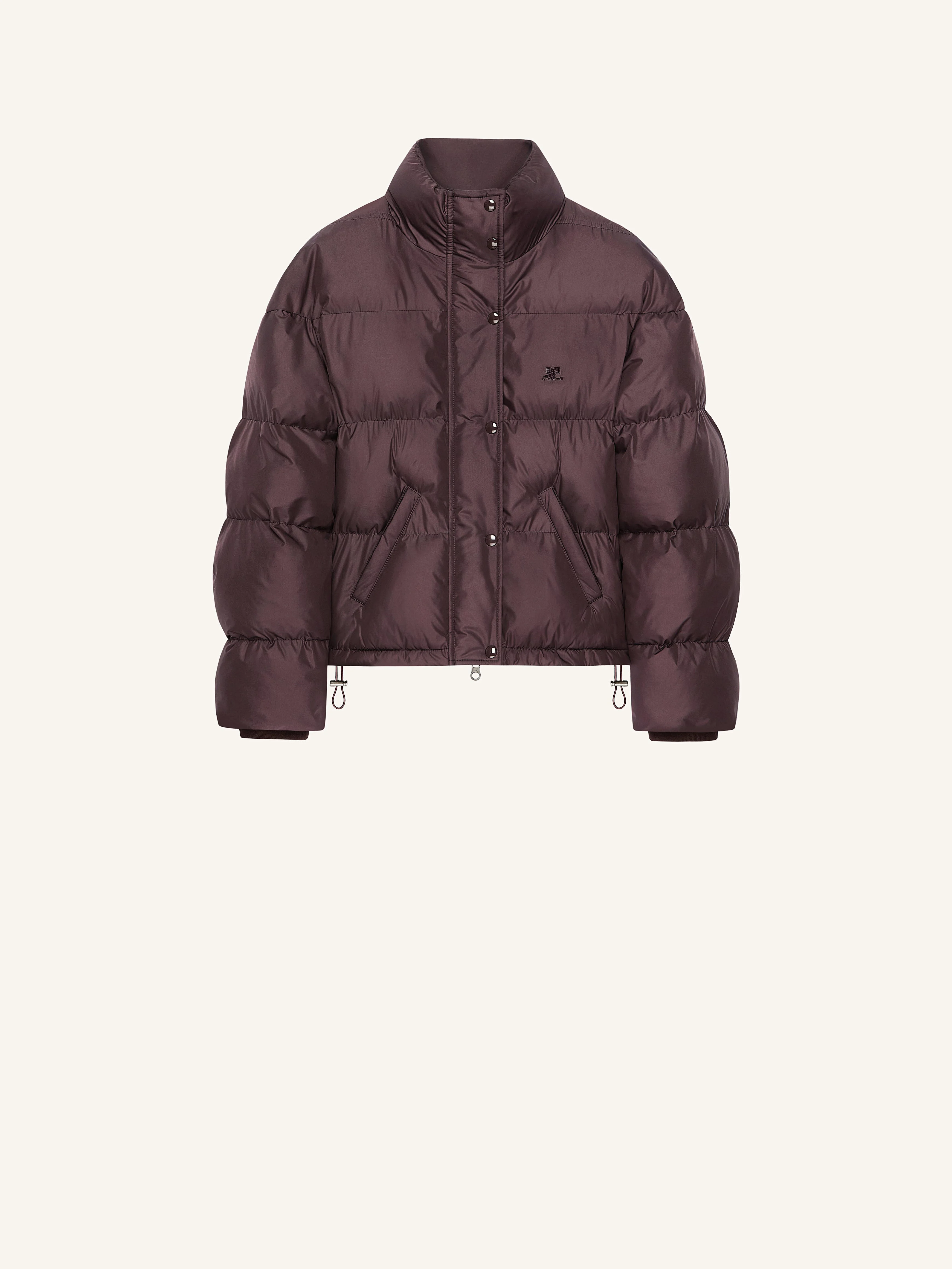 CROPPED AC PUFFER JACKET - 1