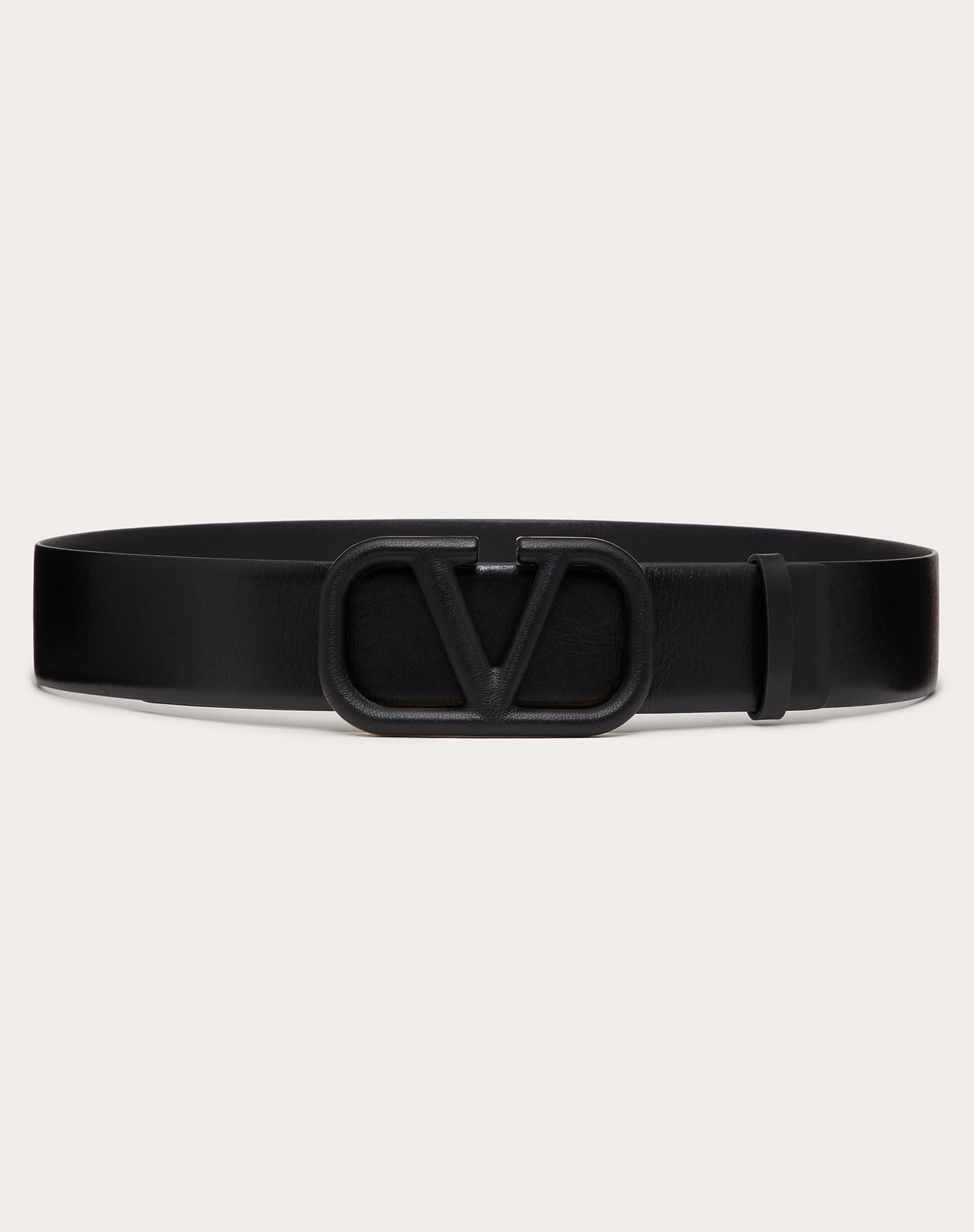 VLOGO SIGNATURE BELT IN Shiny CALFSKIN 40MM - 1