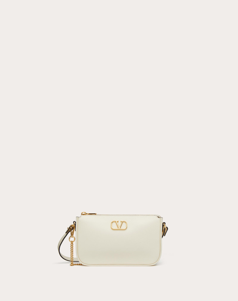MINI VLOGO SIGNATURE CALFSKIN CROSSBODY BAG 1