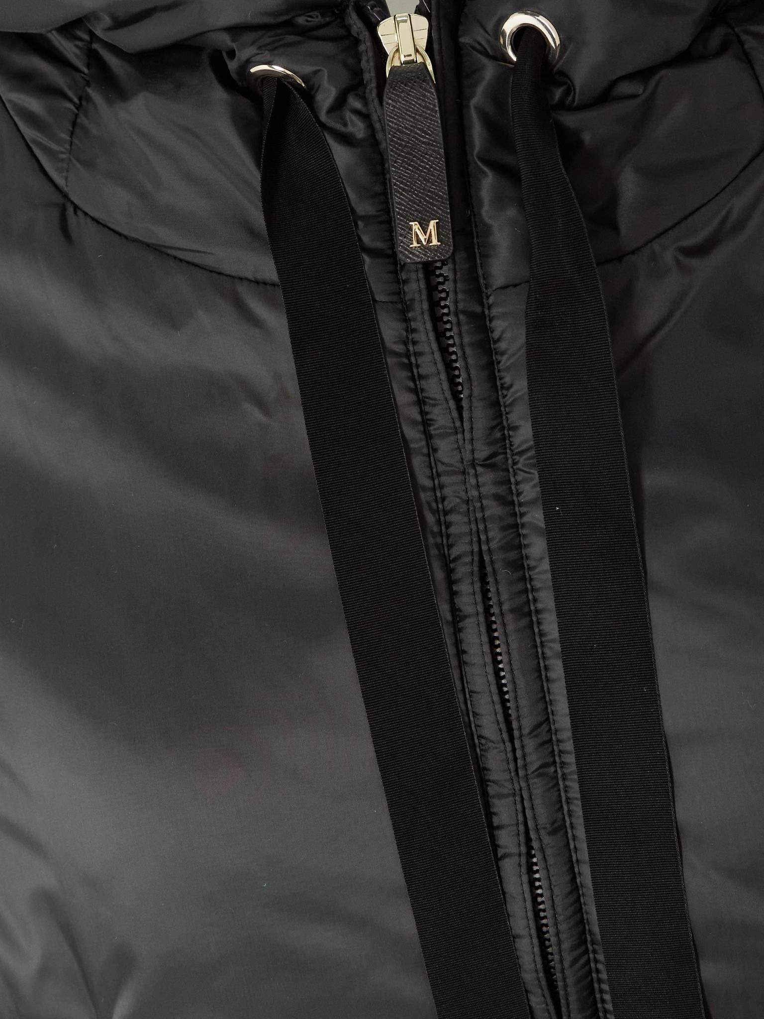 The Cube hooded padded shell vest Black - 5