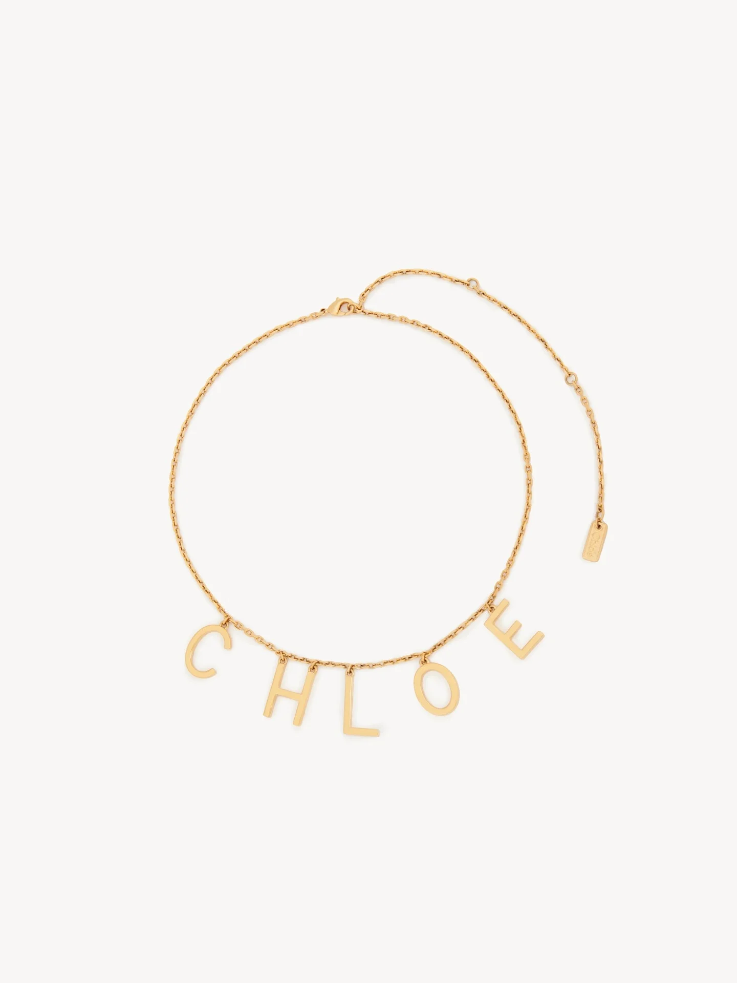 THE CHLOÉ LETTERS NECKLACE - 1