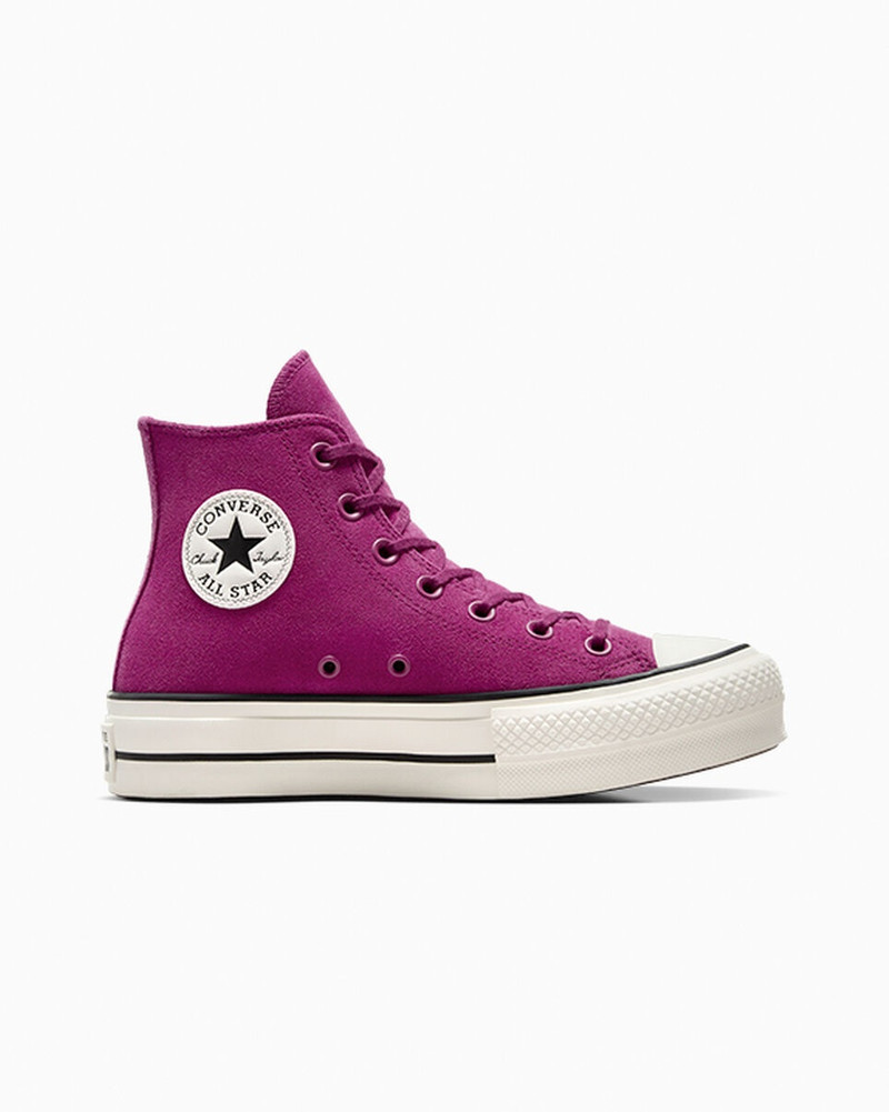 Chuck Taylor All Star Lift Platform Colorful Suede - 1