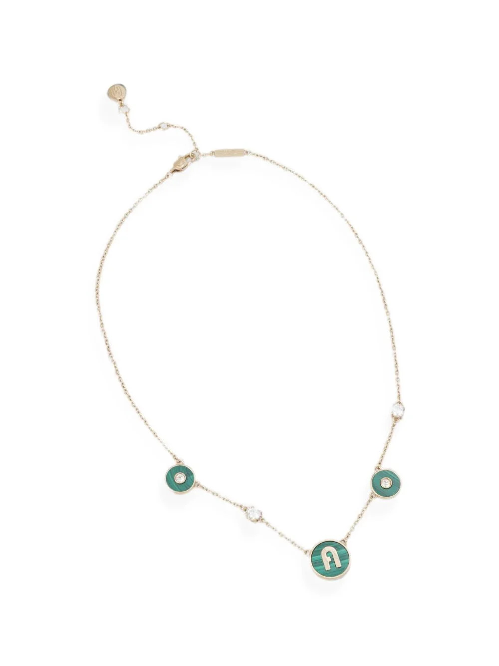 logo-pendant necklace - 1