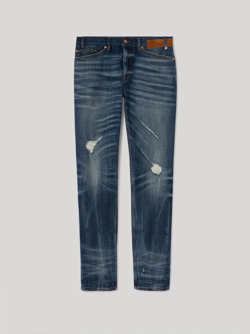 SLIM DENIM PANTS - 1