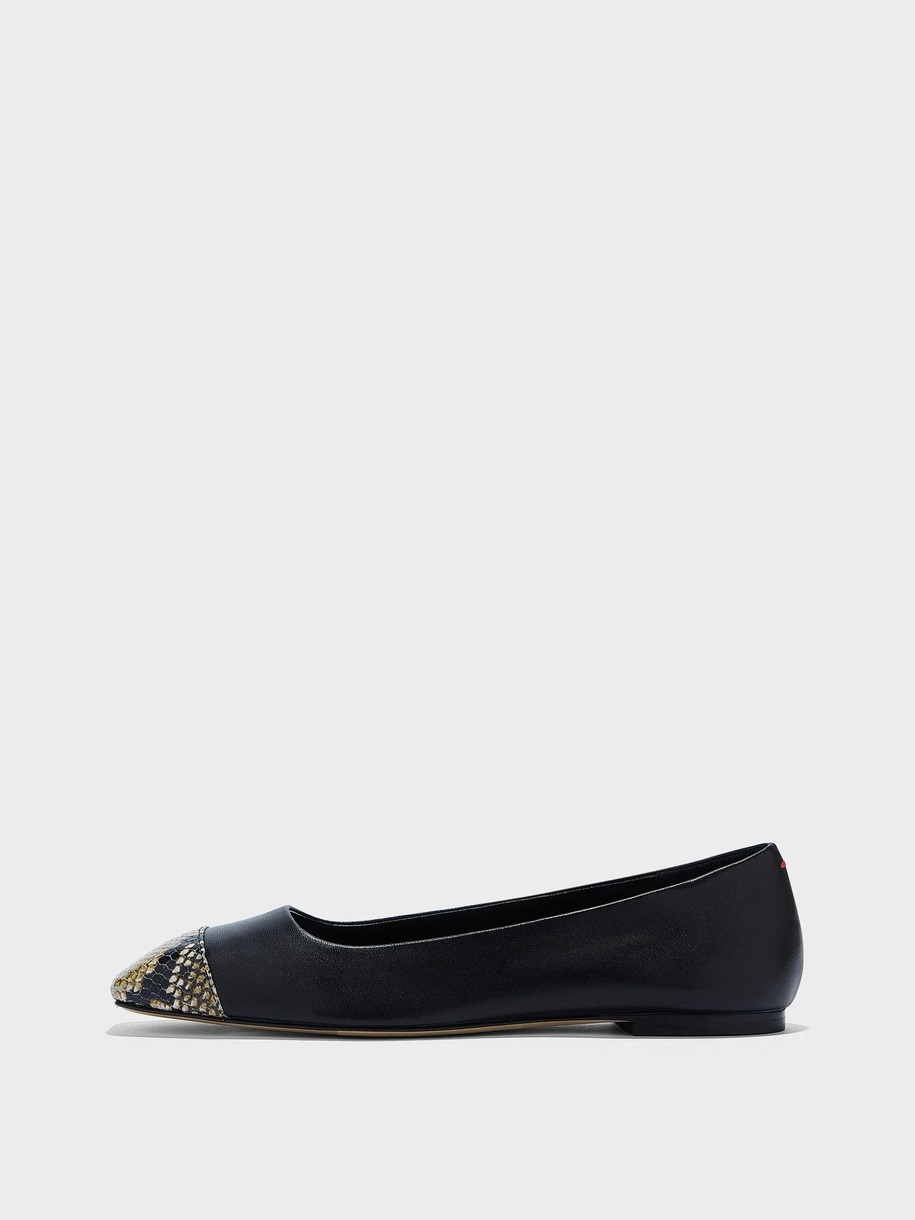 Ida Toe-Cap Ballet Flats - 1