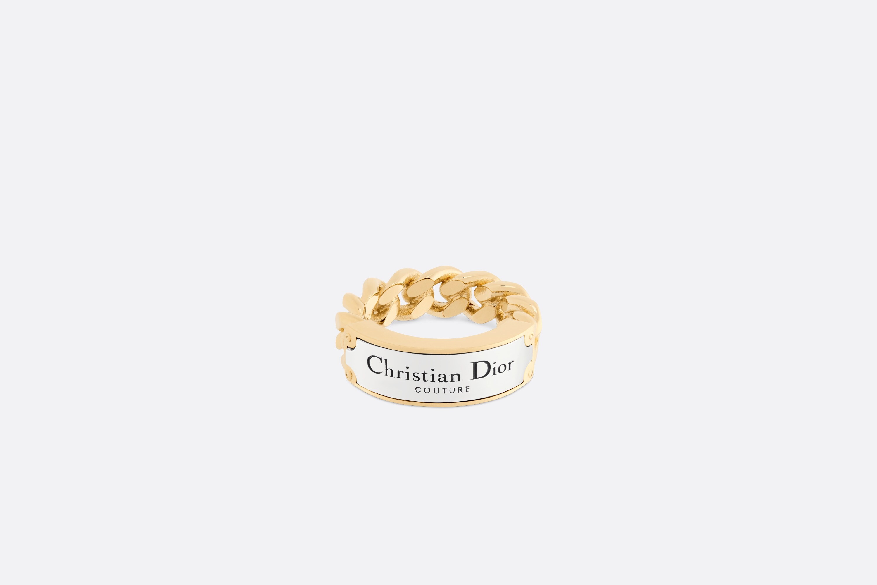 Christian Dior Couture Chain Link Ring - 1