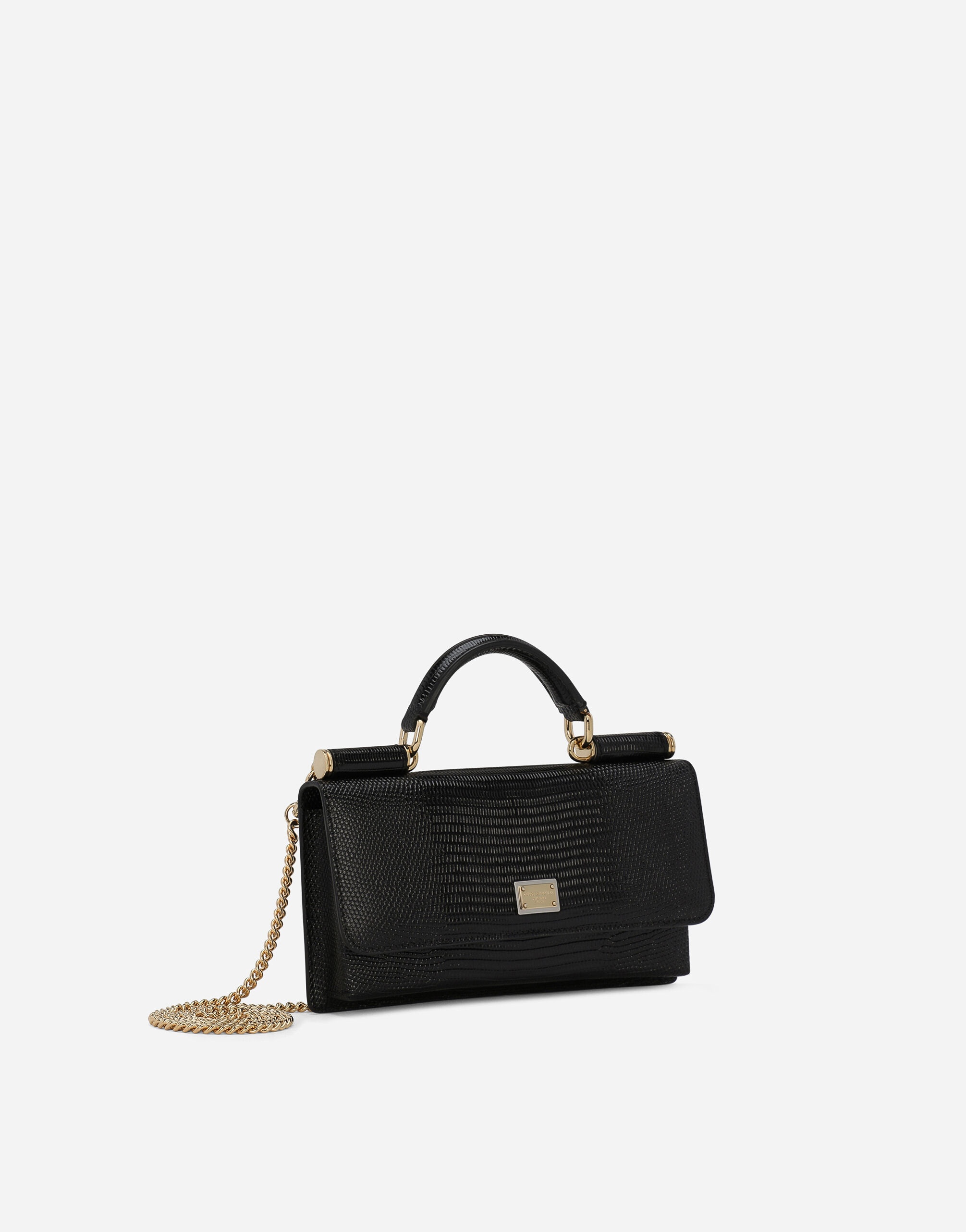 Iguana-print mini bag - 2