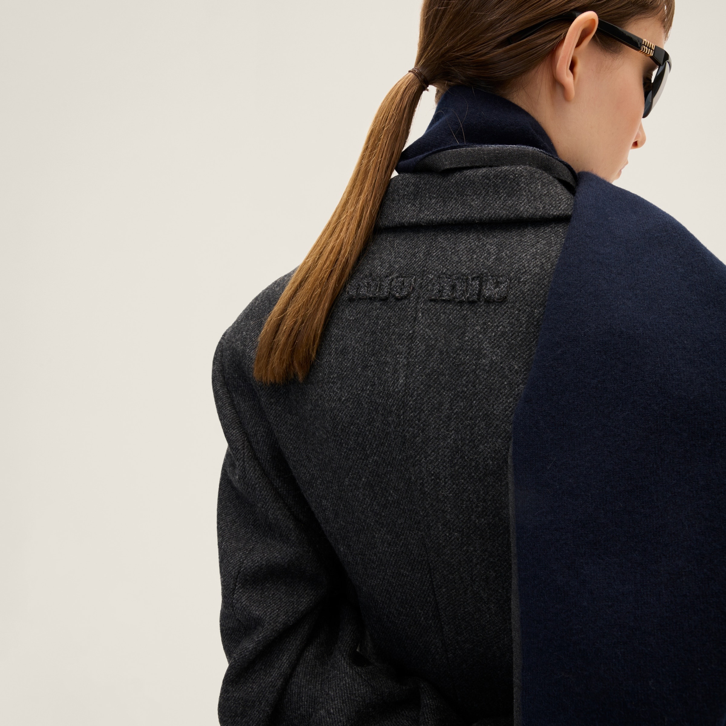 Single-breasted double wool coat - 6