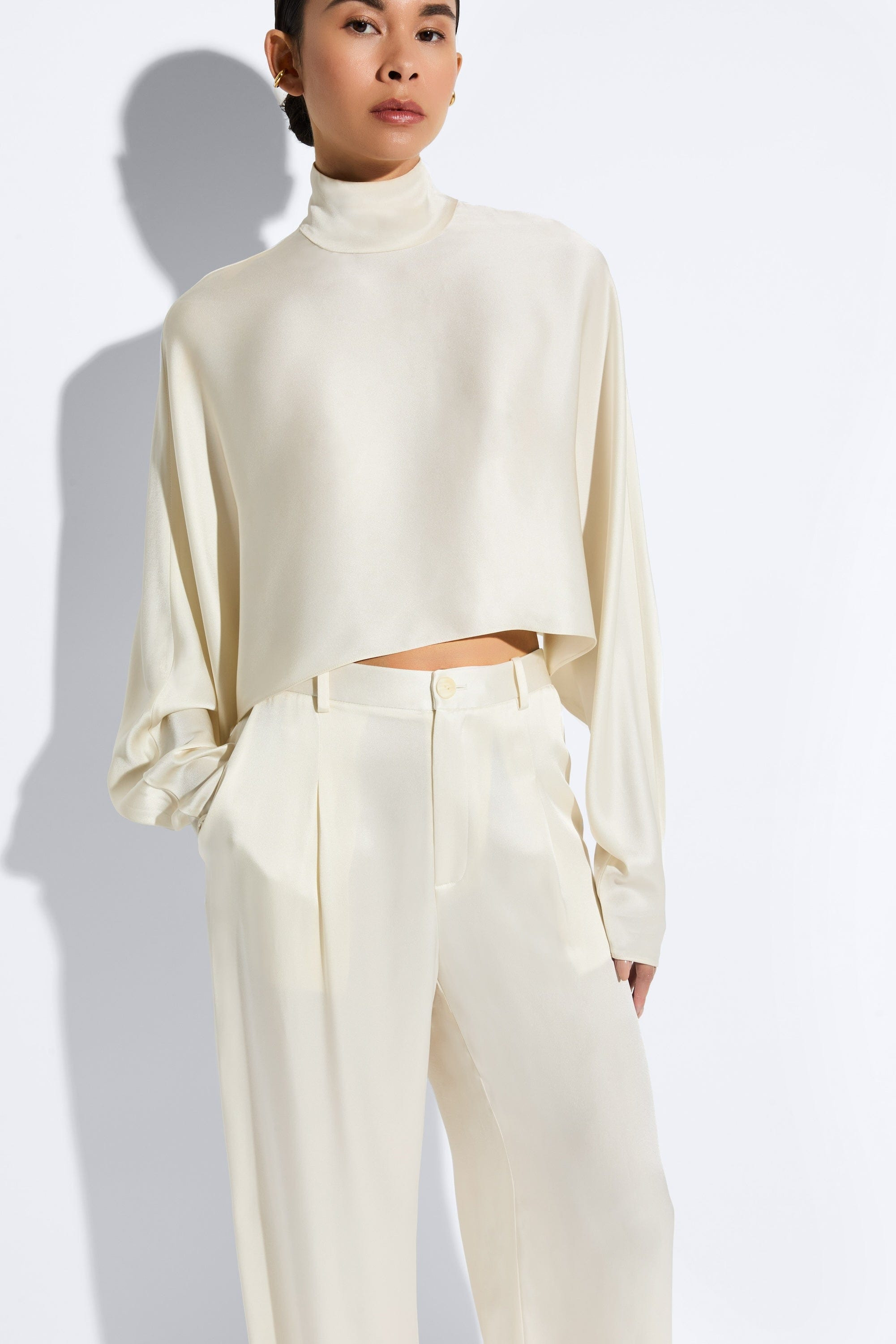 Satin Caftan Top - 4